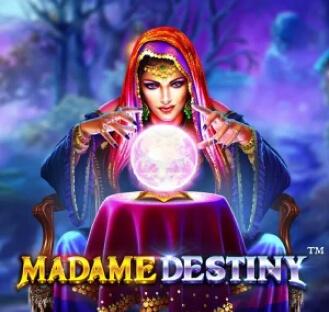 Madame Destiny slot with a mystical vibe, part of Magius Casino offerings.